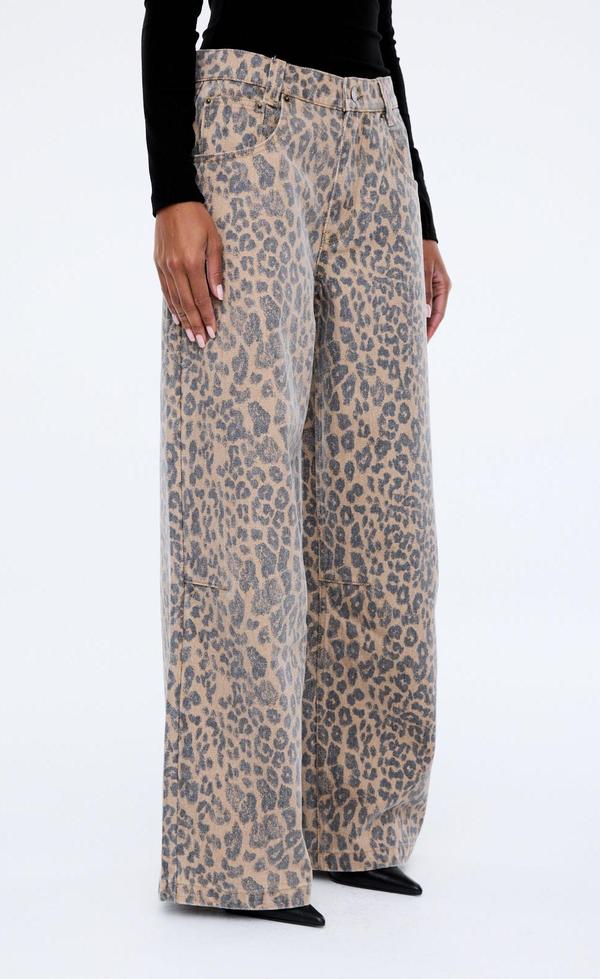 Wynn Animal Jean - Leopard