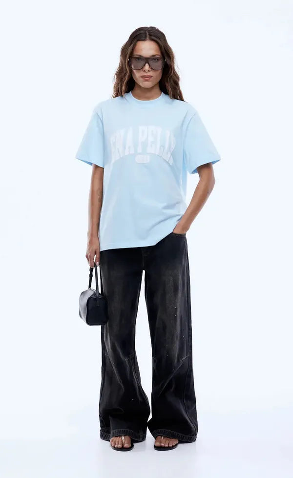 Collegiate Tee - Light Blue