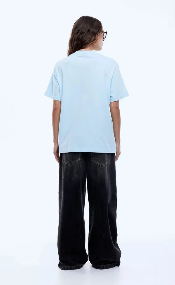 Collegiate Tee - Light Blue