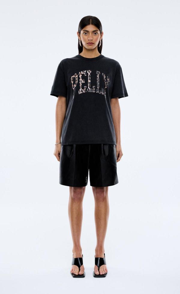 Leopard Collegiate Tee