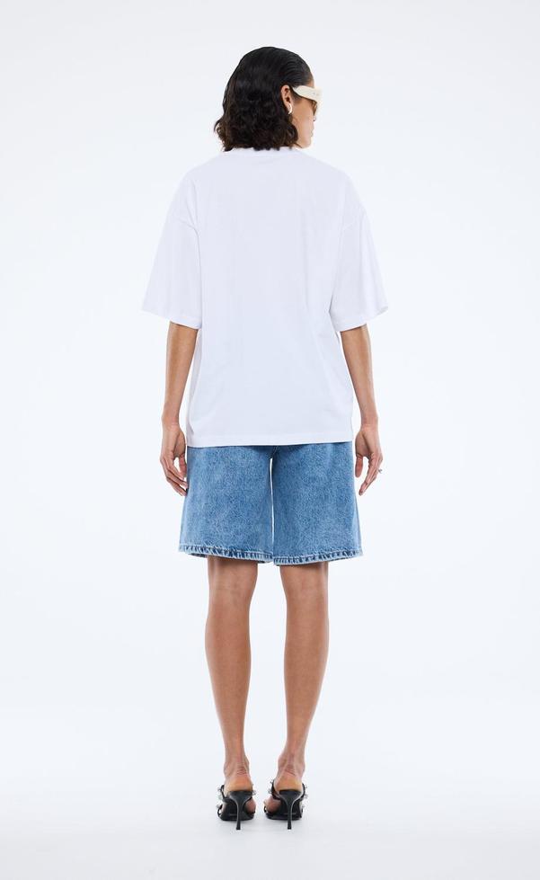 Blurred Daisy Frame - White