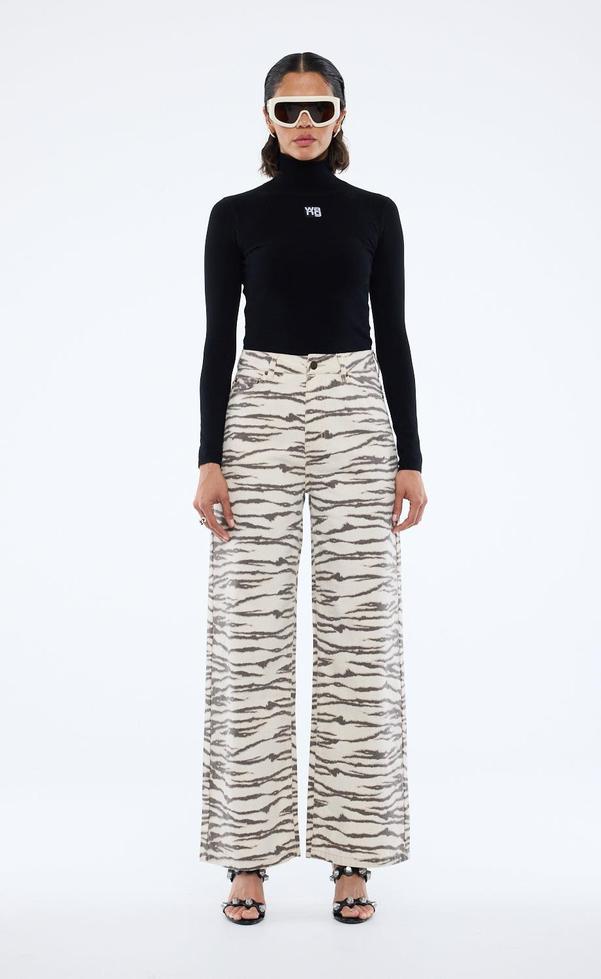 Tilly Jean Tiger Print Jean