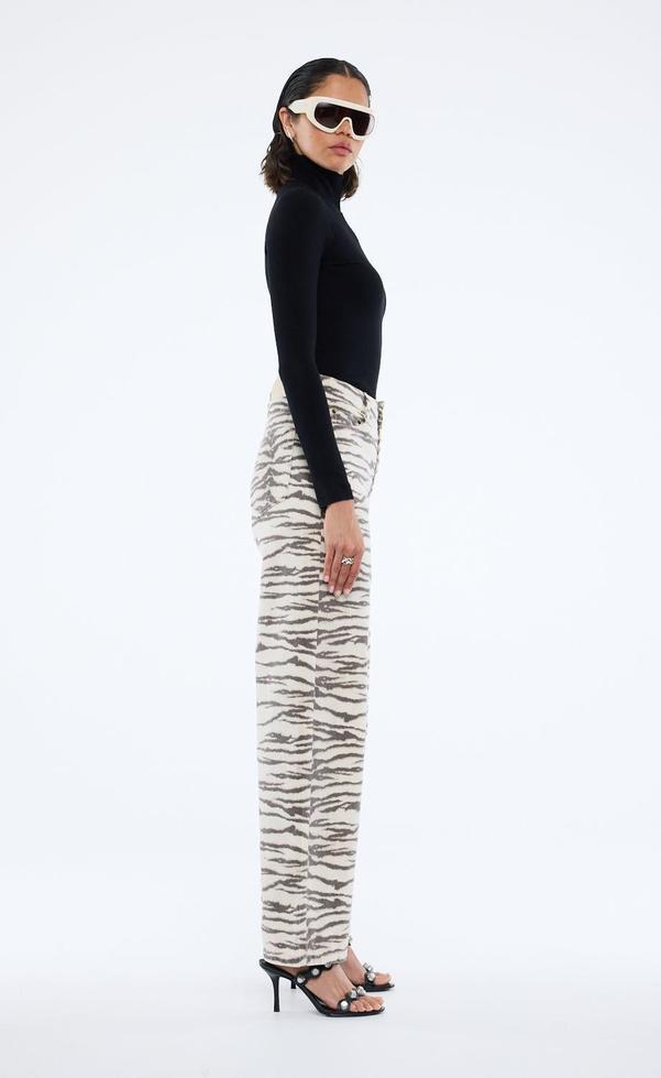 Tilly Jean Tiger Print Jean