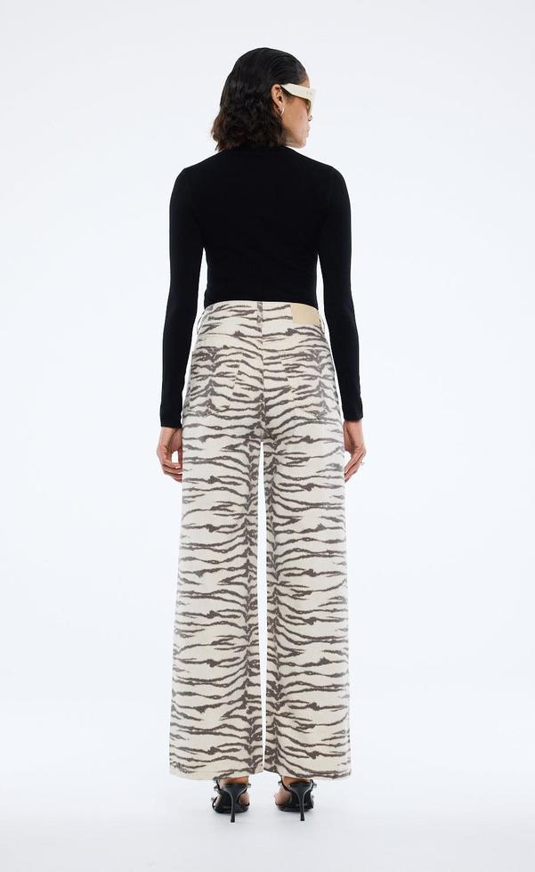 Tilly Jean Tiger Print Jean