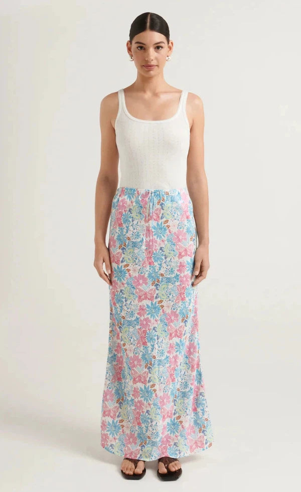 Evangelina Skirt - Spring Bloom