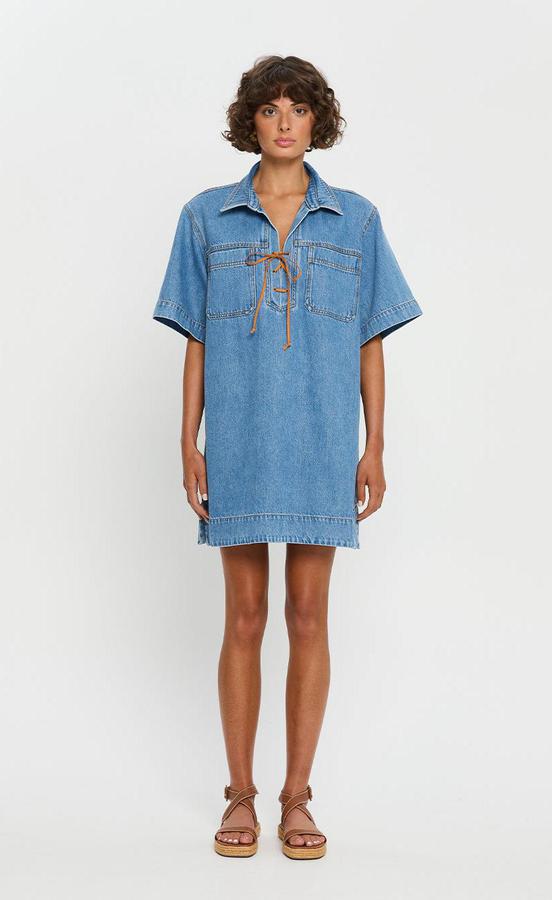 Evie Denim Dress