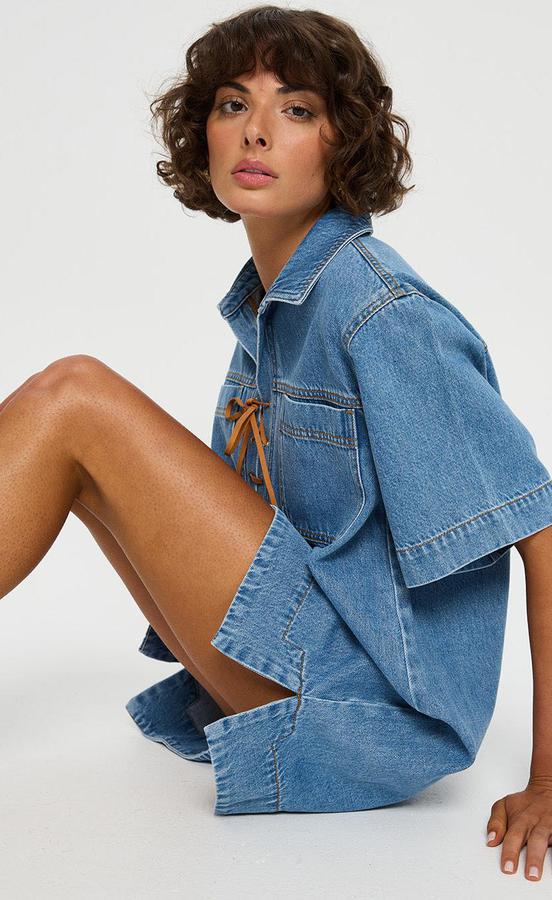 Evie Denim Dress