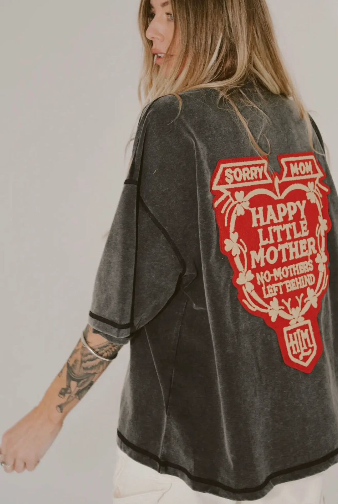 Sorry Mom Tee - Black