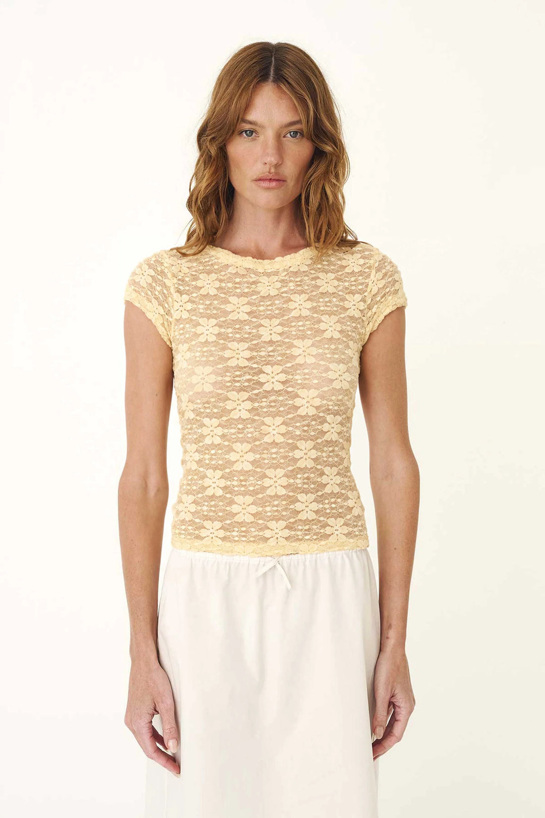 Galo Wildflower Lace Tee