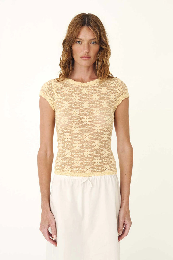 Galo Wildflower Lace Tee