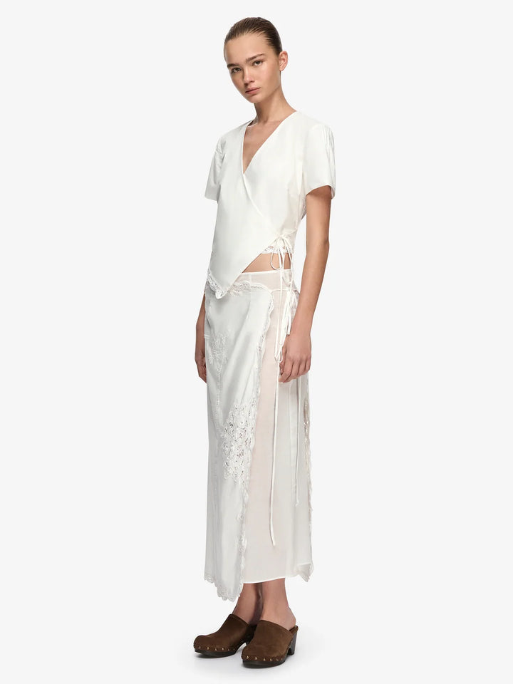 Skye Wrap Top