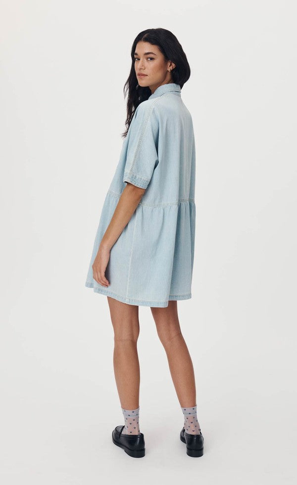 Bailey Denim Dress - Azul