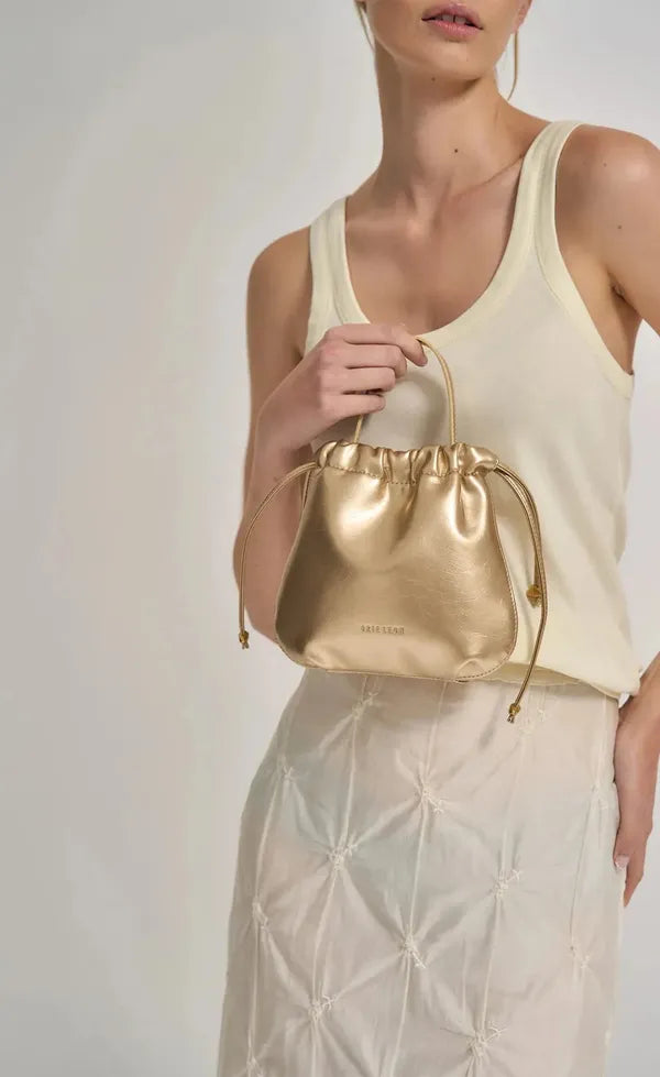 Hallie Crossbody - Honey Gold