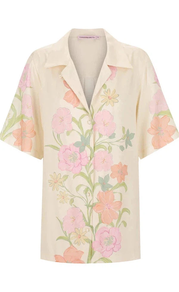 Zinnia Shirt - Flower Market