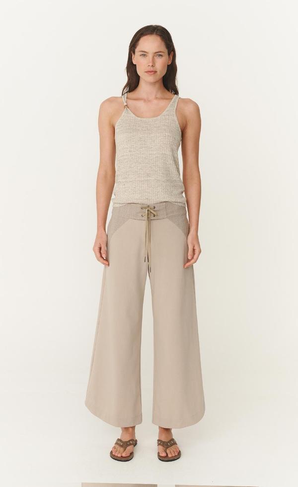 Haven Bead Linen Tank