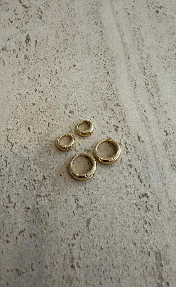 Classic Drop Earring Due - Gold