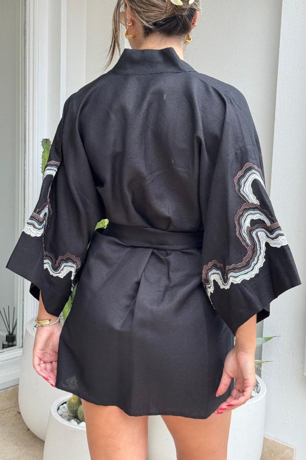 Serene Kimono Dress