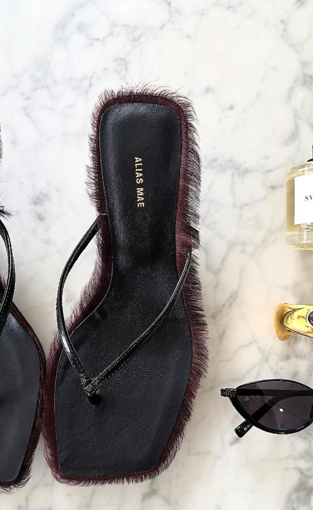 Arli - Heeled Sandal - Red