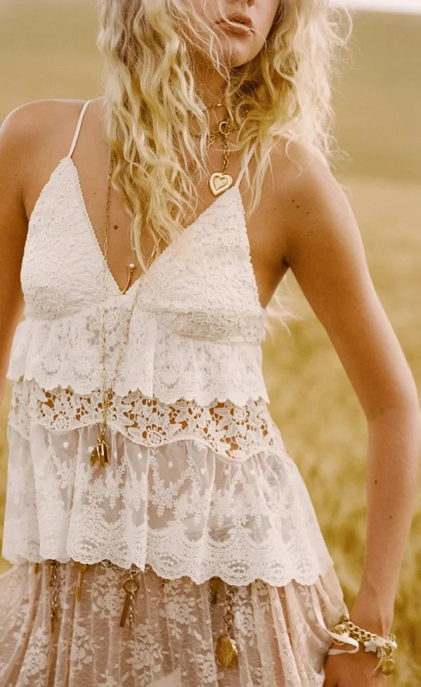Irma Lace Halter