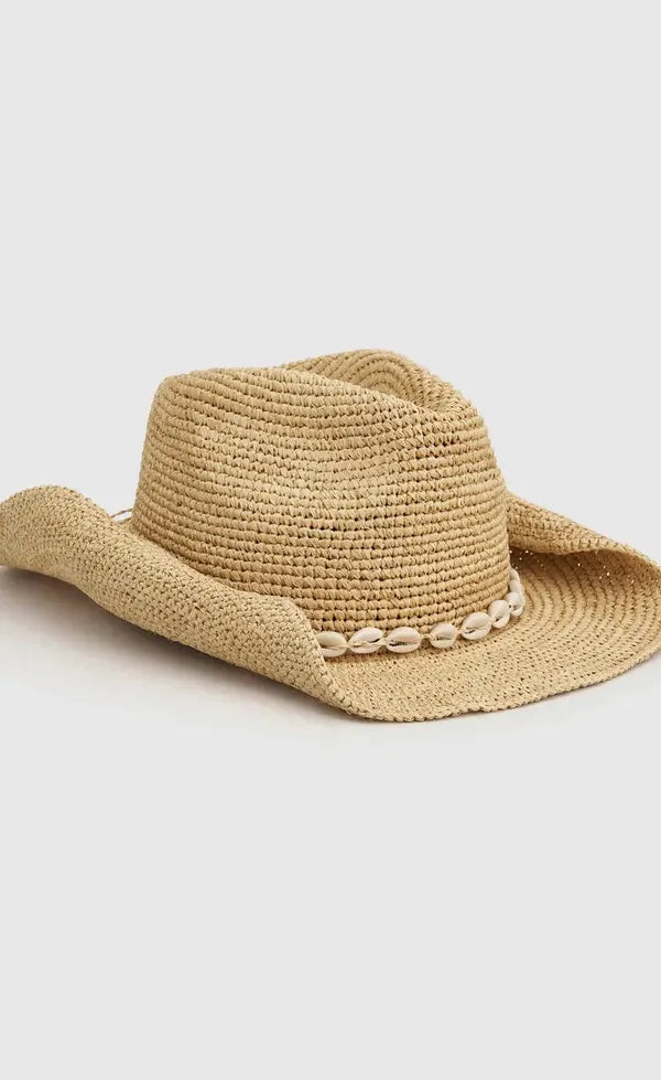 Jackson Sunhat - Cowrie Shell