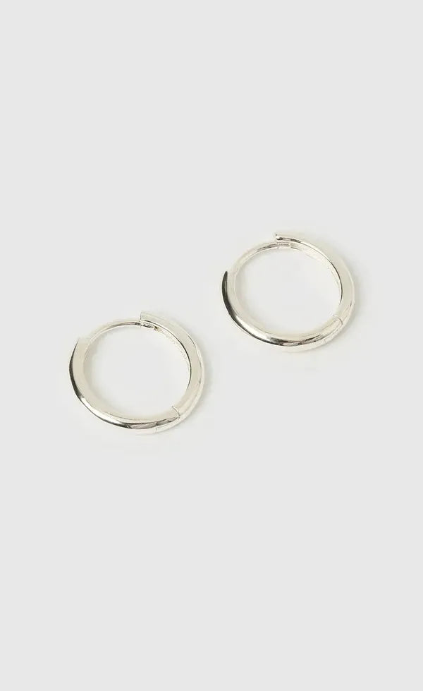 Jett Silver Hoop Earring