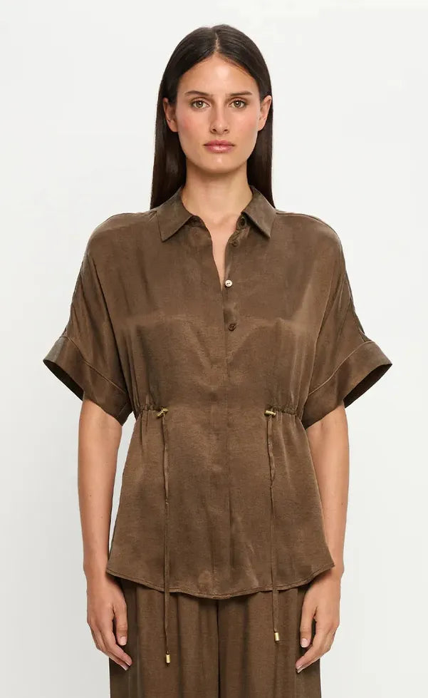 Jaxon Shirt - Mocha Brown