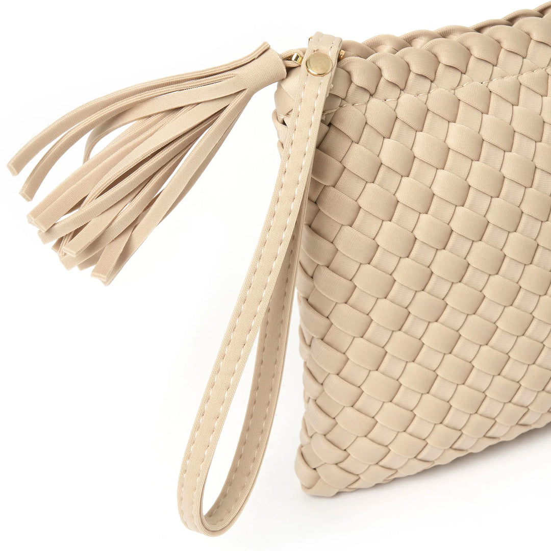 Lavinia Clutch Bag - Cream