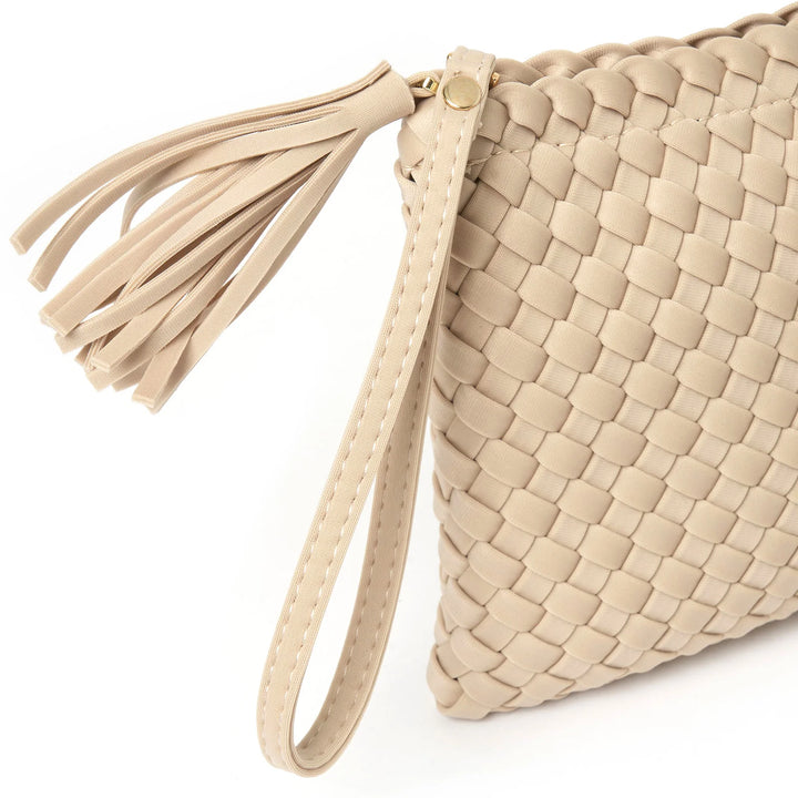 Lavinia Clutch Bag - Cream