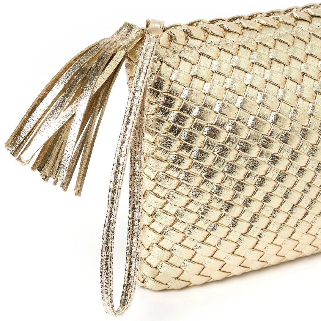 Lavinia Clutch Bag - Gold