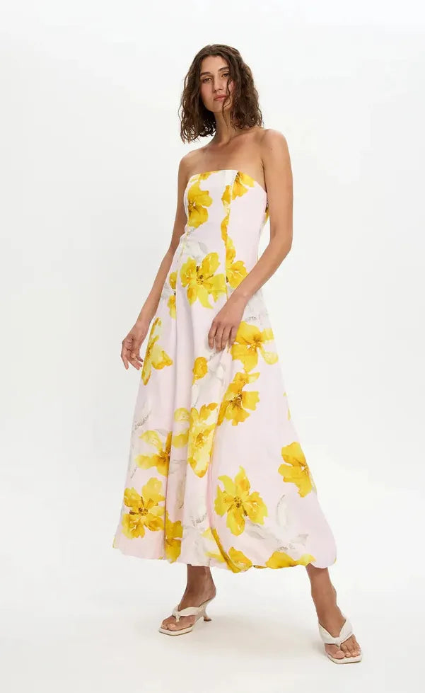 Francine Strapless Maxi Dress