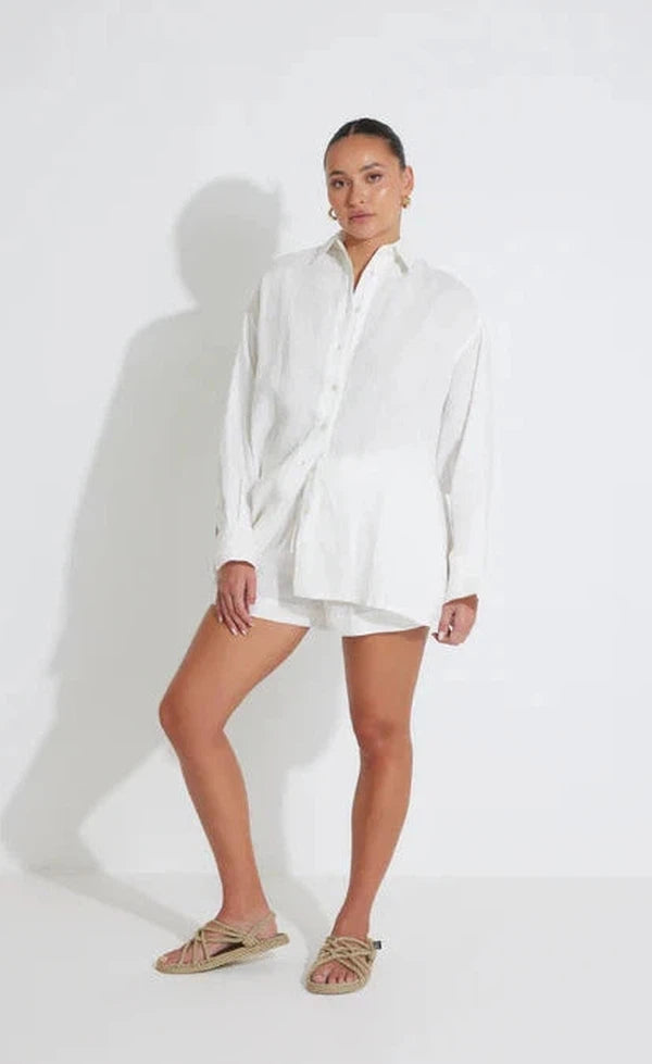 Manta Long Sleeve Shirt - Off White