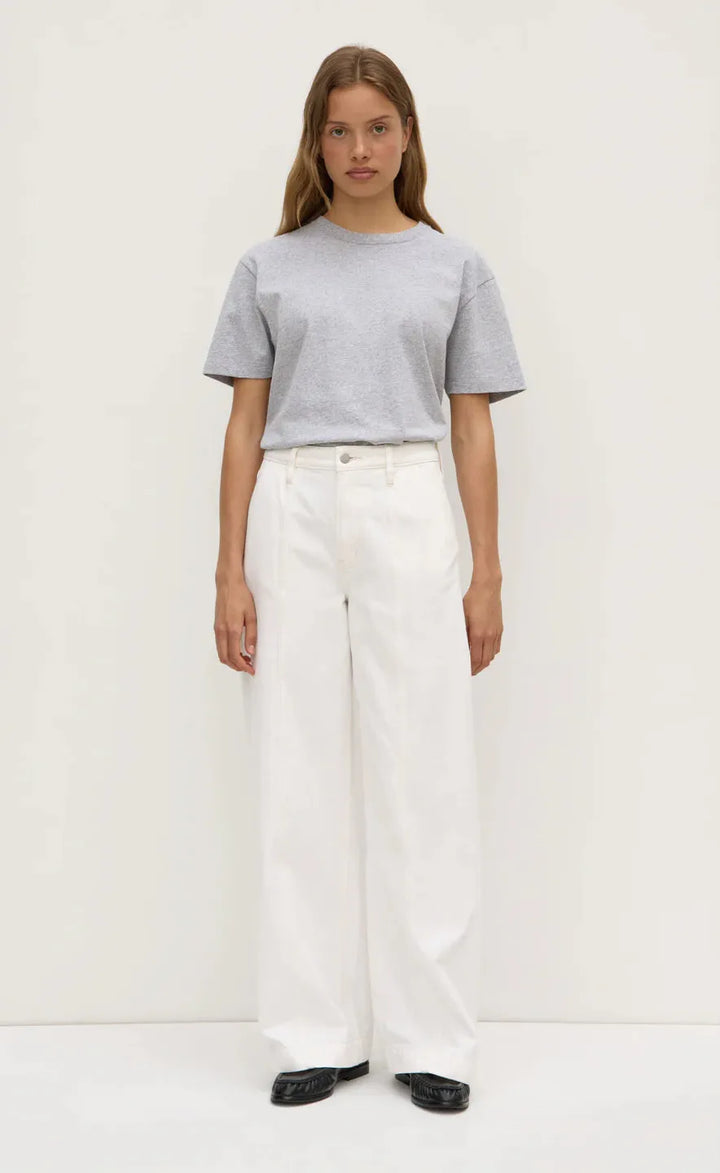 Lexi Wide Leg Jean - Vintage White