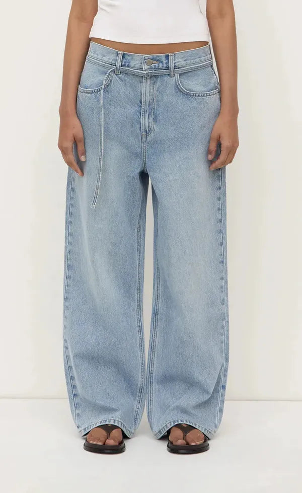 Loose Fit Jean - Mid Stone Wash