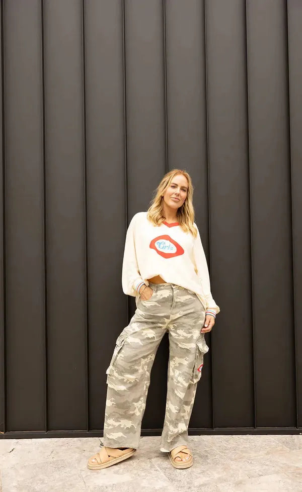Cleo Cargo Pant - Camo