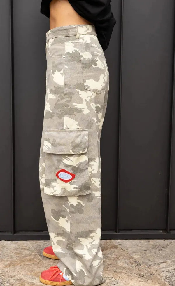 Cleo Cargo Pant - Camo