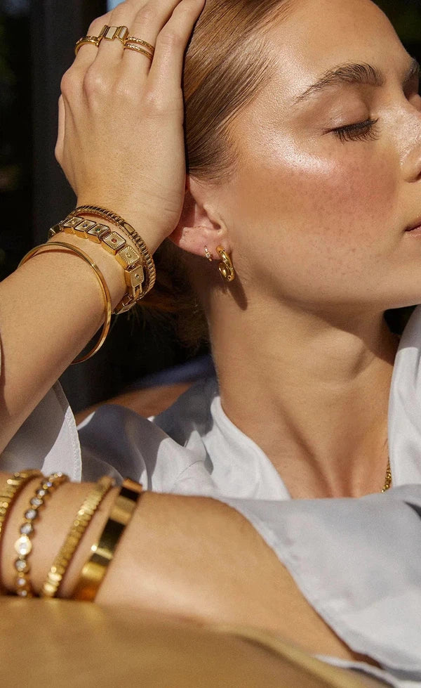 Serrano Gold Earrings