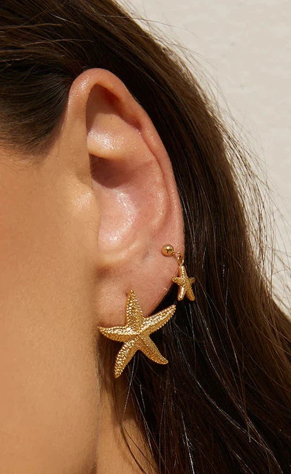 Mini Siesta Gold Earrings