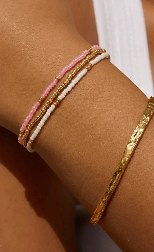 Sunny Bracelet Set - Berry