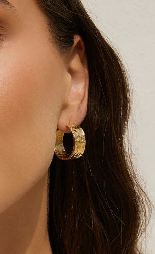 Gabriella Gold Hoops