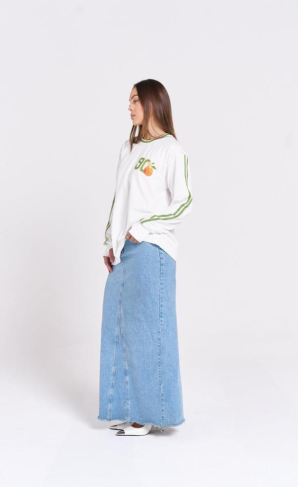 Orange Country Long Sleeve Top