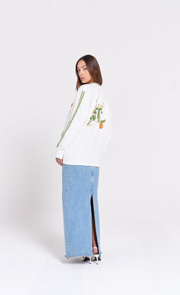 Orange Country Long Sleeve Top
