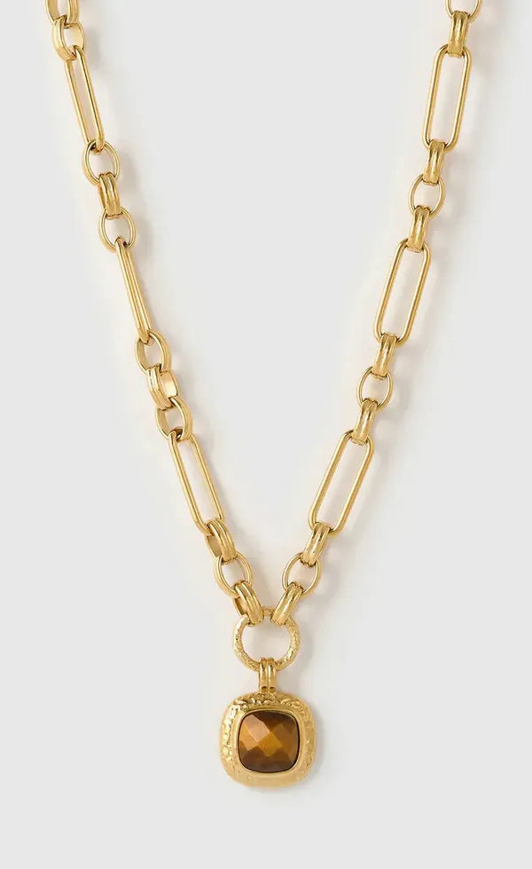 Mason Necklace - Tigers Eye
