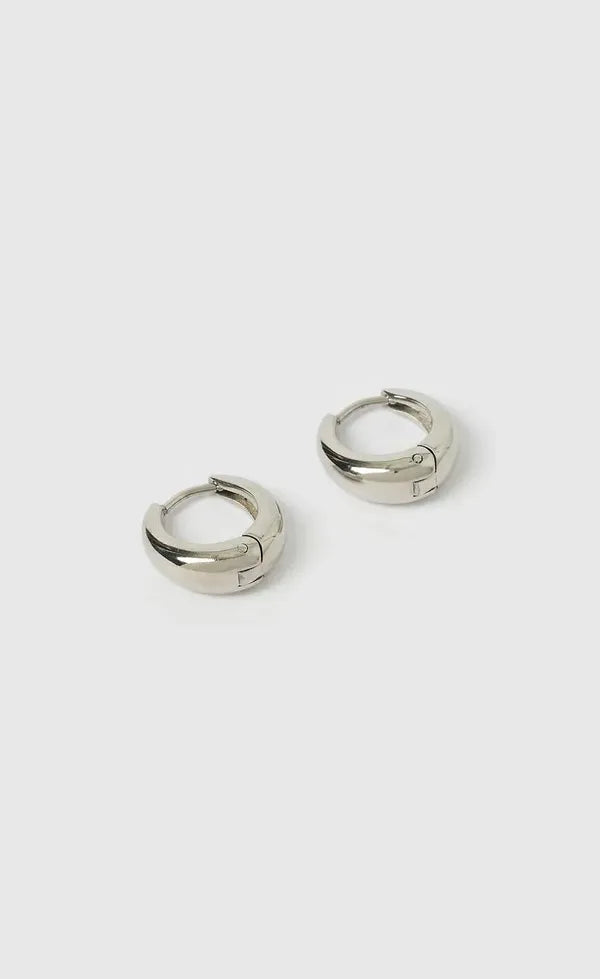Max Silver Earring - Mini