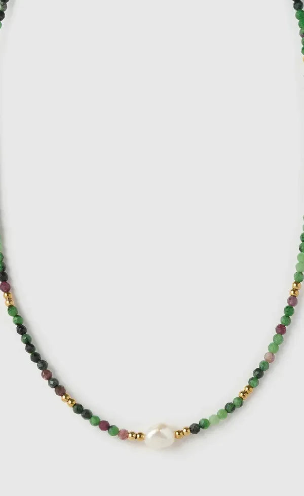 Mila Gemstone Necklace