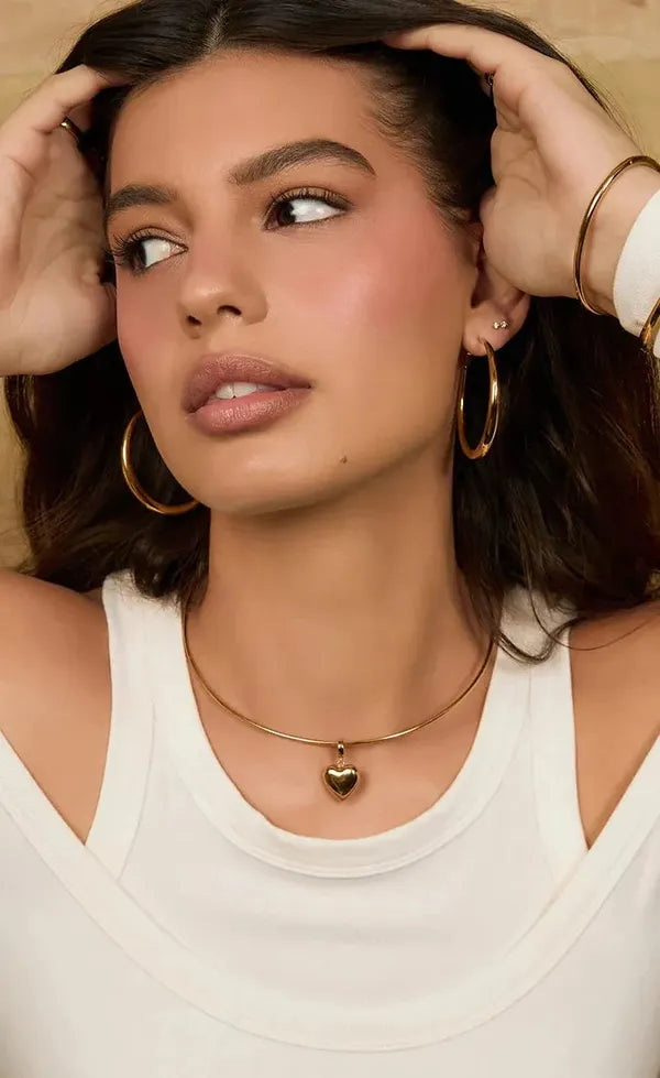 Flame Charm Necklace