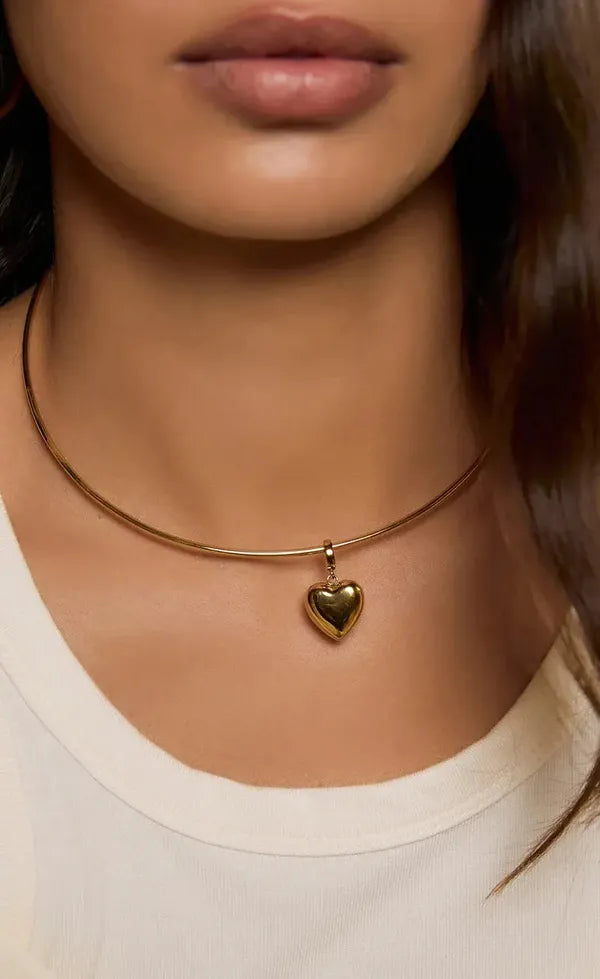 Flame Charm Necklace