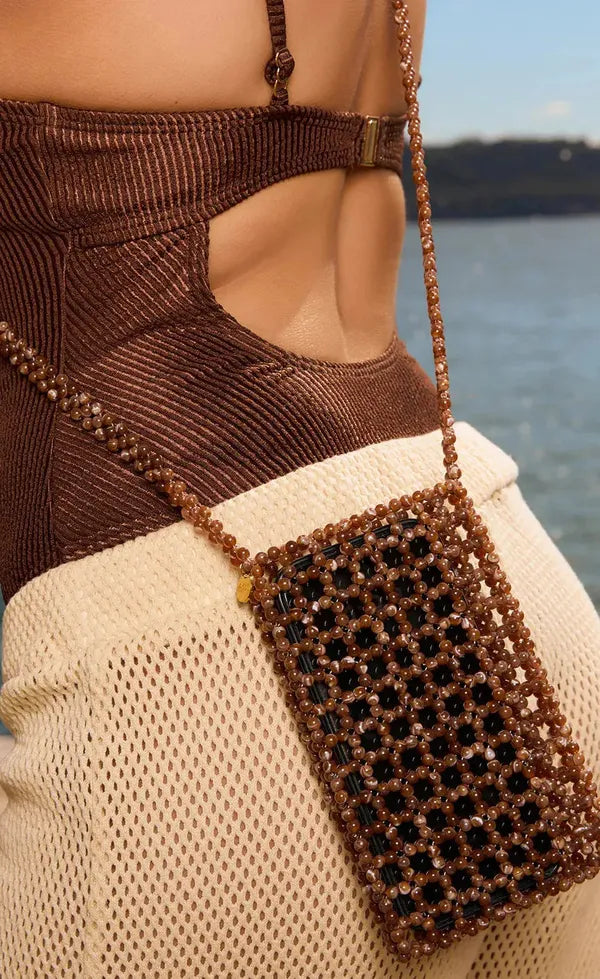 Coachella Phone Bag - Natural