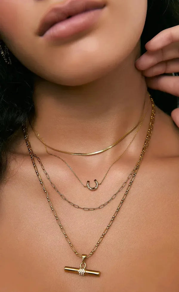 Lucky Horseshoe Necklace