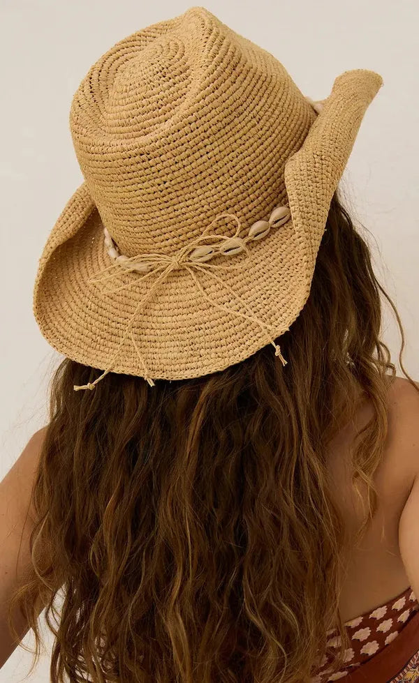 Jackson Sunhat - Cowrie Shell