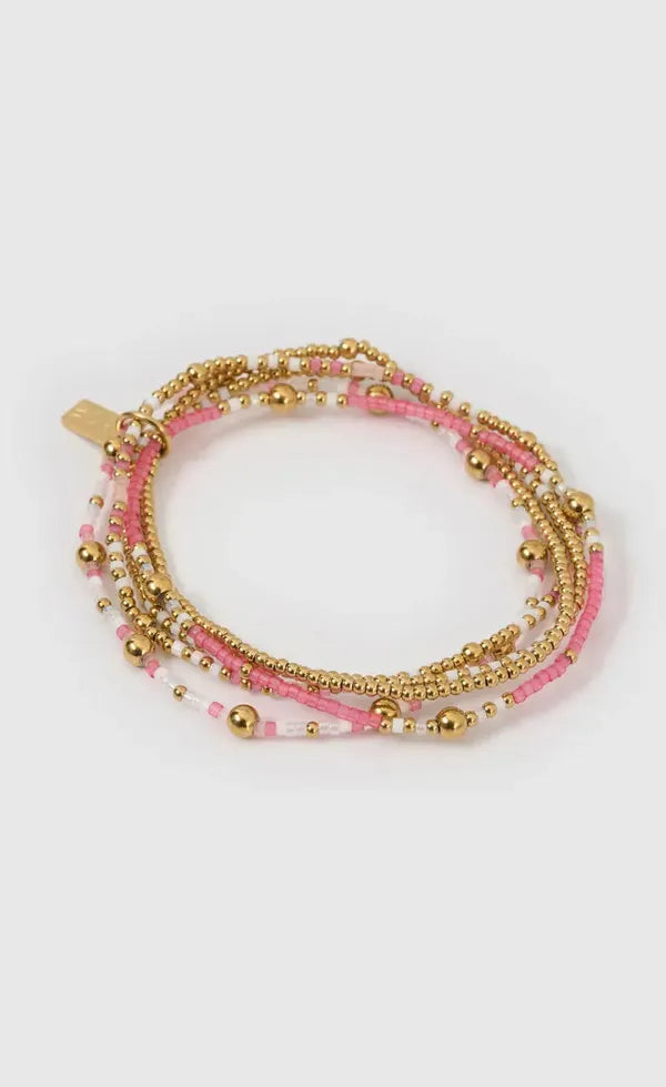 Nellie Bracelet - Bubblegum